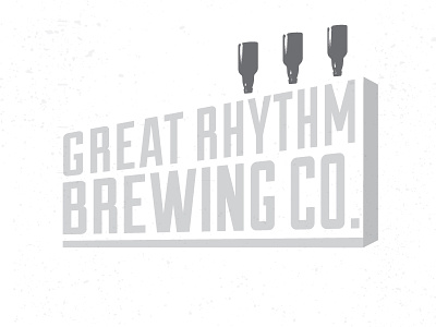 Great Rhythm BW beer guitar identity jsteinberg logo