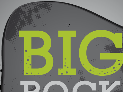 Big Rock branding freelance identity jsteinberg logo