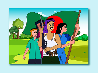 Kids Story Book Illustration animation portrait bangladesh book illustration illustraion illustration illustration art vector illustration vectorart