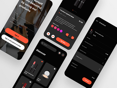 E-commerce cosmetics uidesign uiux uiuxdesign