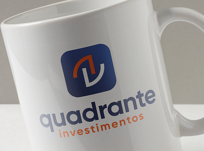 Quadrante Investimentos - Brand Design art direction art direction design blue brand brand design brand identity branding colors degrade icons illustrator