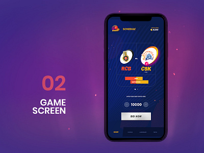 Game Screen celebration cricket game intranet logo mobile app predict ui win