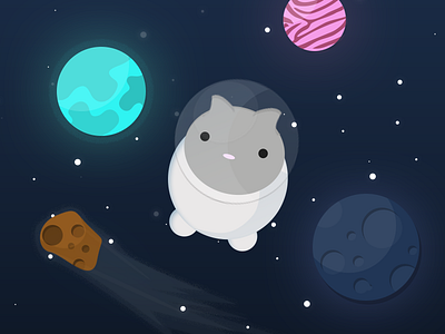 Catstronauts cats games illustration space