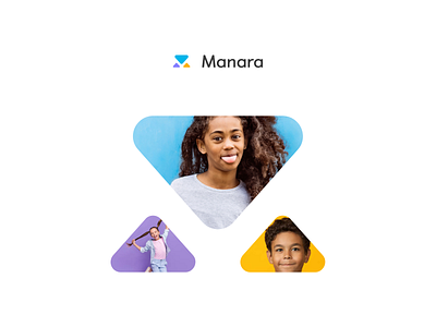 Manara brand branding graphic design logo logotype ui ux