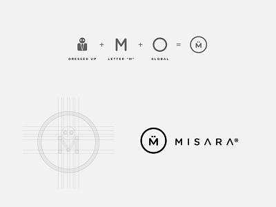 Logo Misara brand branding clothes clothing clothing brand dressing logo logotype mark symbol