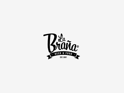 La Braña brand branding design logo logo collection logos mark symbol type