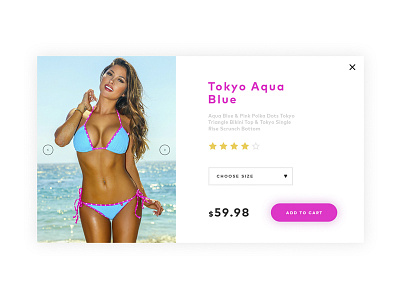 Doll & Co - Product card branding doll co doll swimwear product card quick buy ui ui card ux web design