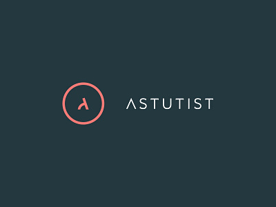 Astutist Branding astutist brand branding coral design logo logo design logos logotype