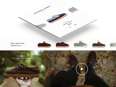 Pompeii Website Modules design pompeii restyle sneaker ui user experience ux web web design