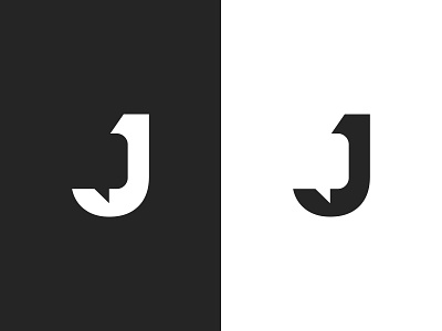 J Stories Logo brand chat icon initial j letter logo logotype mark stories tell text