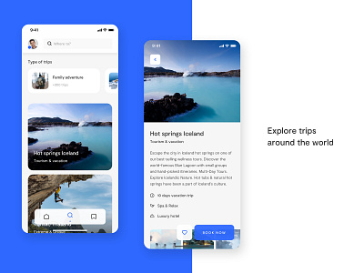 App Tripme adventure app design finder interaction travel travel app traveling trip trip app ui uidesign uiux