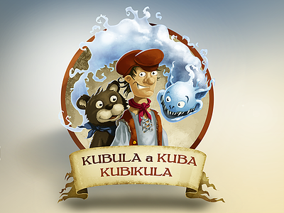 Fairytale cover bear characters children czech fairytale spooky