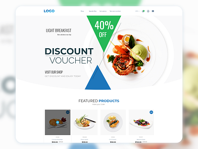 Shopping cart web template for online shopping food food delivery food shop online shop online shopping online store restaurant restaurant branding shopping ui ui ux ux web