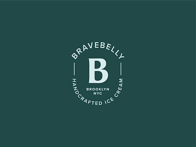 Bravebelly Ice Cream branding color design graphic design graphic designer ice cream illustration illustrator logo logo design typography vector