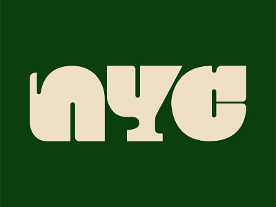 NYC Type design font font design graphic design nyc nyc art nyc design nyc font nyc logo nyc type type art type design typography vector