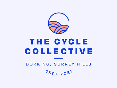 The Cycle Collective Logo and Badge badge badge design brand design branding cycle cycling cycling logo design graphic design illustrator logo typography vector vector badge vector logo