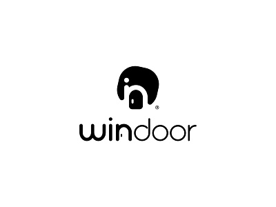 windoor design icon illustration logo vector