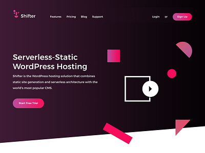 The new website is up! design hosting illust serverless wordpress