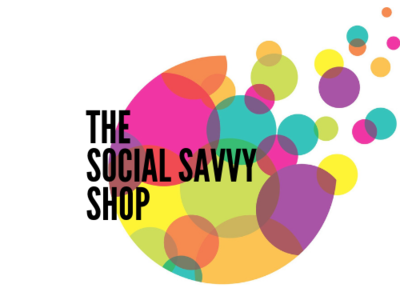 The Social Savvy Shop  Pinterest Logo
