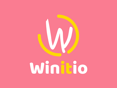Winitio android app ios logo pink yellow