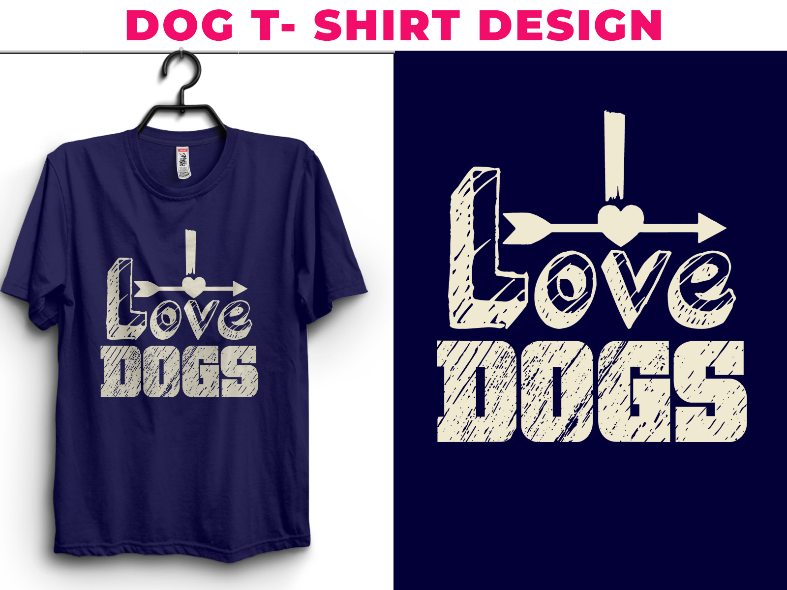 Dogs t shirt design by aroy00225 on Dribbble