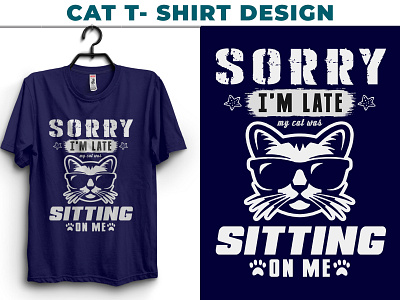 cat t shirt design