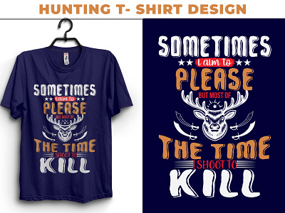 Deer hunting T-shirt Designs