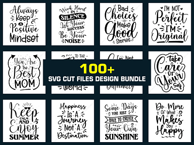 100+ svg cut files design bundle