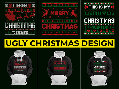 Ugly Christmas T-shirt / Sweater Design