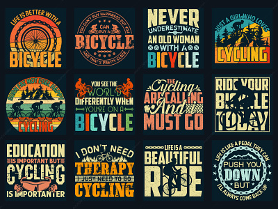 Cycling t-shirt design bundle amazon t shirt bicycle bicycle t shirt bicycling clothing design cycling club cycling rider t shirt cycling t shirt design design graphic design new t shirt design t shirt t shirt design t shirt design bundle t shirt designer tshirt tshirt design typography vector