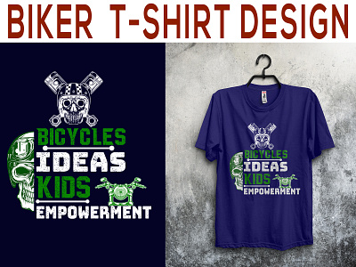 biker t-shirt design