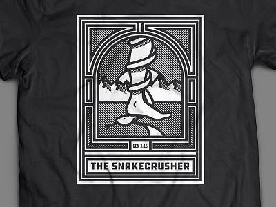 The Serpent Crusher bible crusher line serpent shirt snake tee tshirt