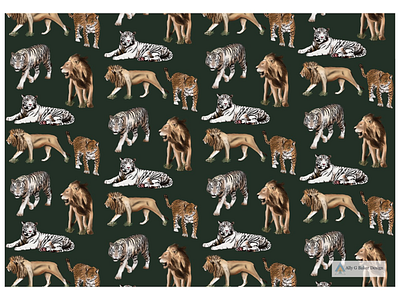 Safari Pattern. design digital illustration graphic design illustration pattern pattern art