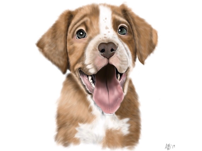 Nala Portrait. digital illustration digital painting illustration painting portrait portrait art