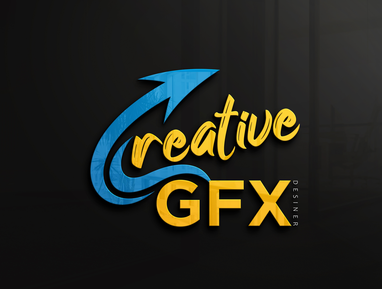 3d gfx logo
