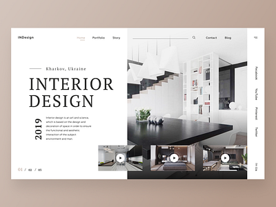 InDesign concept. design logo ui ux vector website