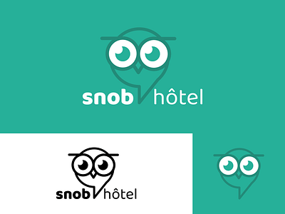 Snob Hôtel brand design branding branding concept design illustrator logo logo design logodesign typography vector