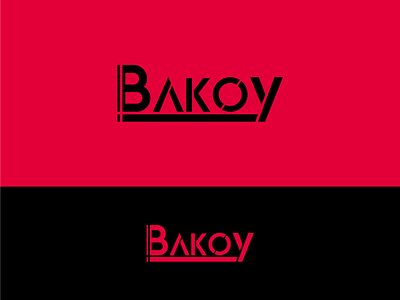 Bakoy brand design branding branding concept design illustrator logo logo design logodesign typography vector