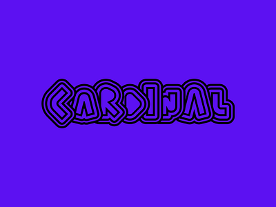 Cardinal art art direction artist artwork branding branding concept color design dribbble dribbble best shot dribbbler dribble font design illustrator type type art typedesign typeface typography vector