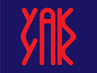 Yak art brand design branding branding concept design draw dribbble dribbble best shot dribbbler dribble font font design illustrator logo logo design logodesign type typeface typography vector