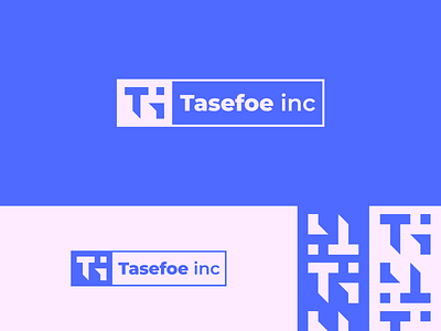 Tasefoi inc blue brand brand identity branding color color palete design dibbble best shot dribbble dribbbler graphic design illustrator logo trend typography vector