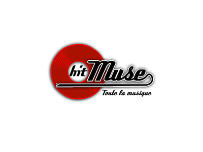 Hitmuse logo artwork audio brand branding cd digital design hitmuse logo logotype music industry musique player signal sound start up tracks turntable vecto vector vinyl