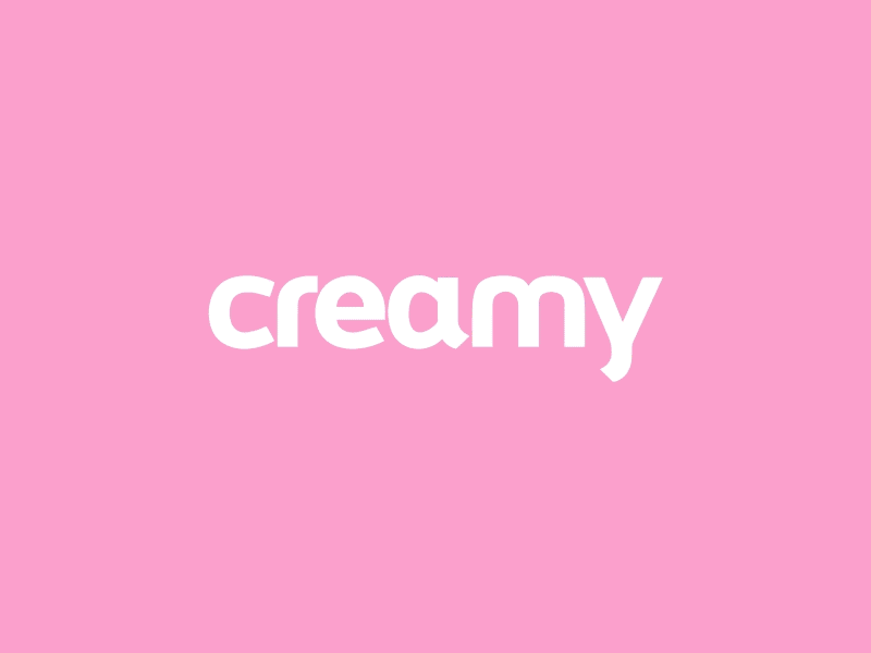 Creamy Motion Design Concept animation brand design logo motion motion design