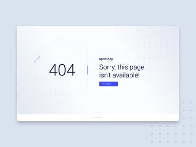 404 Not found page design