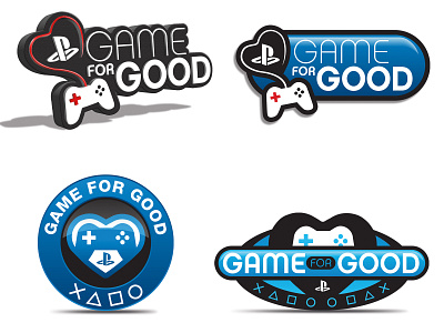 Game for Good charity controller game logo playstation sony video game