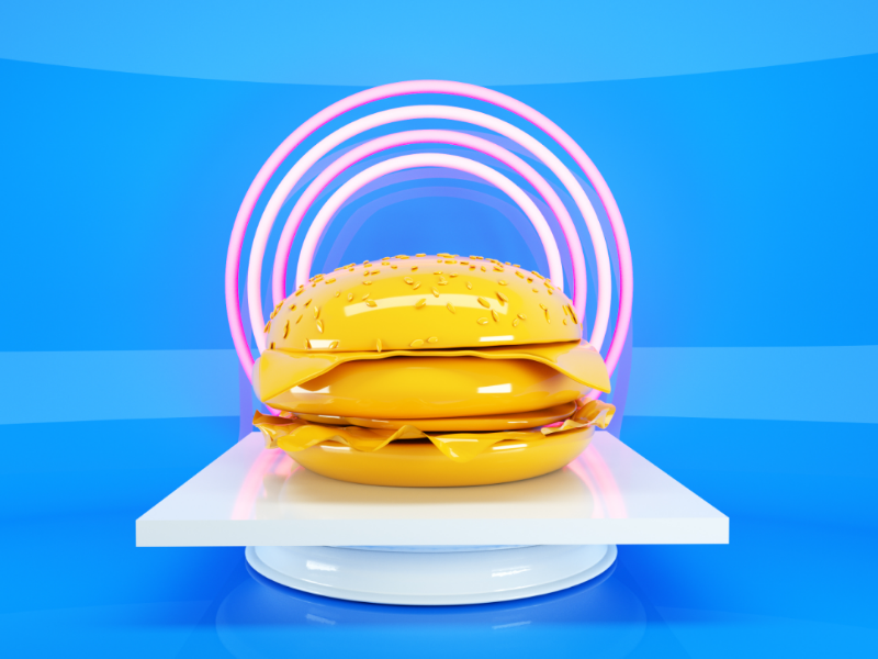 Saint Cheeseburguer cheeseburguer burger 3dart 3d dailyrender cinema4d otoy render octane