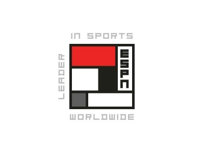 Day 02 - Modern Entertainment Logo branding de stijl espn logo logo challenge sports