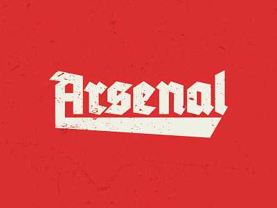 Day 07 - Grunge / Sports arsenal grunge logo logo challenge logotype soccer sports