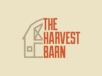 Day 14 - Food & Bev barn beverage food grocery logo logo challenge logotype rustic