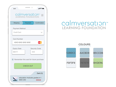 Dailyui002 app calm checkout dailyui design ui ux